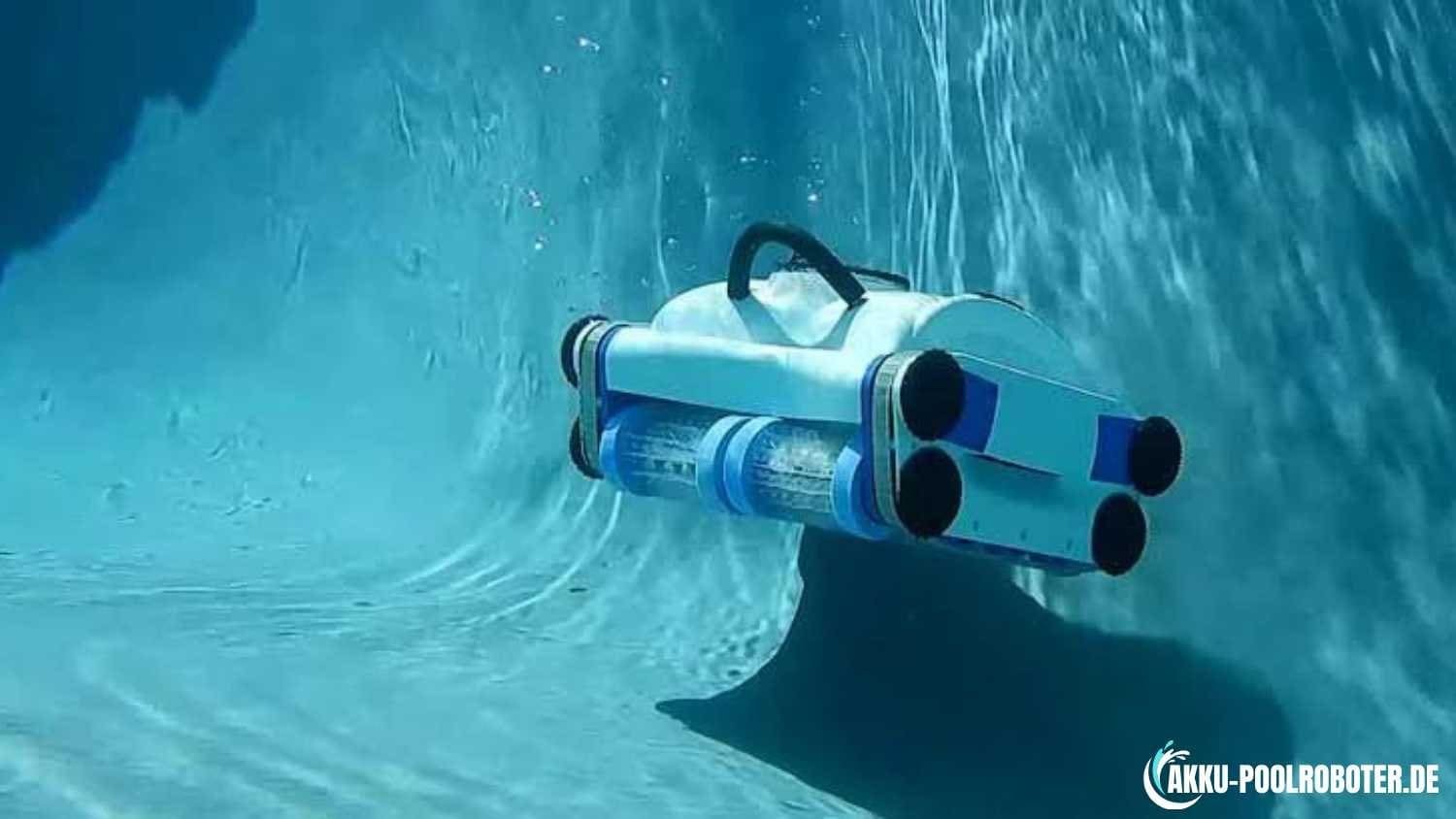 Akku Poolroboter Unterwasser